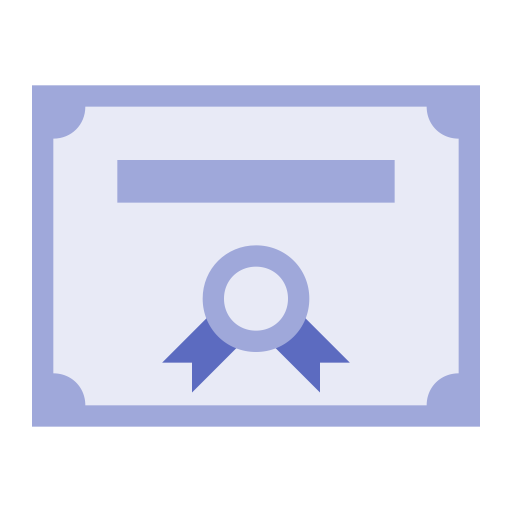 Diploma svg vector icon