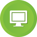 computer, cpu, device, display, monitor, screen svg vector icon
