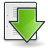 move,waiting,down,descend,download,fall,decrease,descending icon
