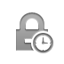 lock,clock icon