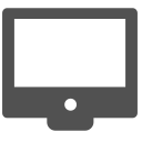 computer, monitor svg vector icon