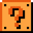 retro,block,question icon