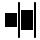 distribute,horizontal,right icon