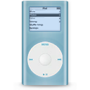 blue, ipod, mini icon