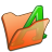 folder,orange,font icon