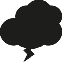 storm svg vector icon