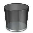 recycle,bin,empty,blank icon
