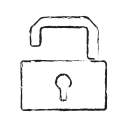 lock, open lock, protect, safety, security, shield, unlock svg vector icon