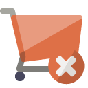 shopping,cart,close icon