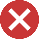 cancel, cercle, close, delete, dismiss, remove svg vector icon