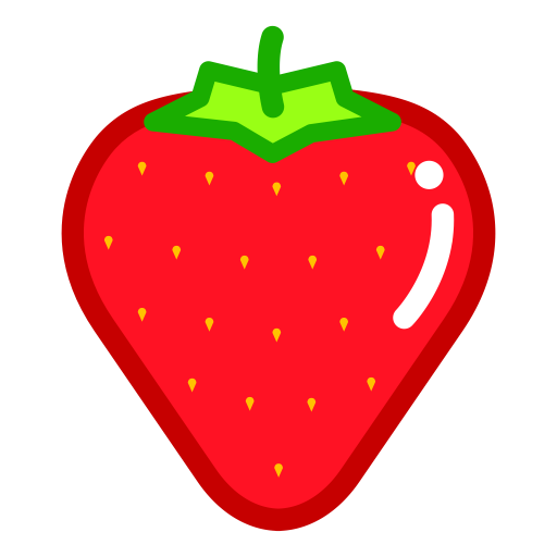 Strawberry svg vector icon