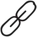 chain, communication, hyperlink, link, linked, network, url svg vector icon