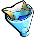 email, filter, junk icon