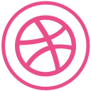 communication, dribbble, social svg vector icon