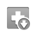 red,cross,down icon