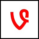 company, logo, media, social, vine svg vector icon