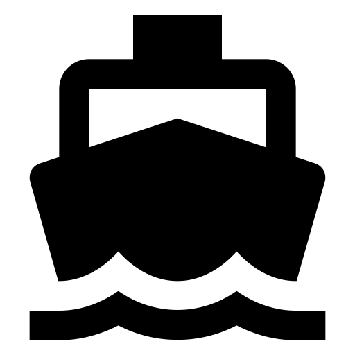 Ferry svg vector icon