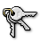 keys, lock, password icon