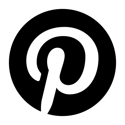 Pinterest svg vector icon