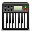 keyboard, midi icon