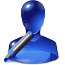 edit,user,marker,write,writing,account,profile,people,human icon