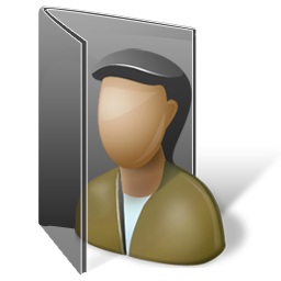 user,folder,account,profile,people,human icon