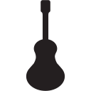 audio, band, guitar, media, music, player, sound svg vector icon