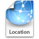 file, generic, location icon