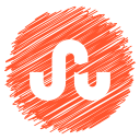 media, social, stumbleupon svg vector icon