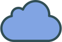 brand, icloud, logo, network, social svg vector icon