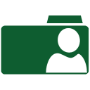 user,folder icon