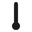 temperature svg vector icon
