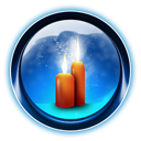dooffy,ikony,christmas,candle icon