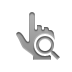 hand,point,zoom icon
