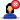 user,female,blue,delete icon