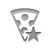pizza,star icon