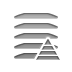 osi,model,pyramid icon