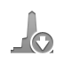 monument,down icon