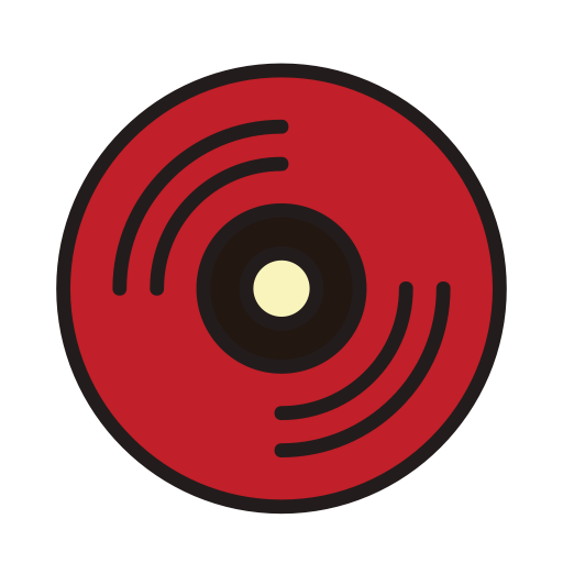 Cd svg vector icon