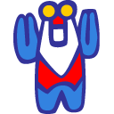 godora,alien,blue icon