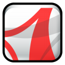 adobe,acrobat,reader icon