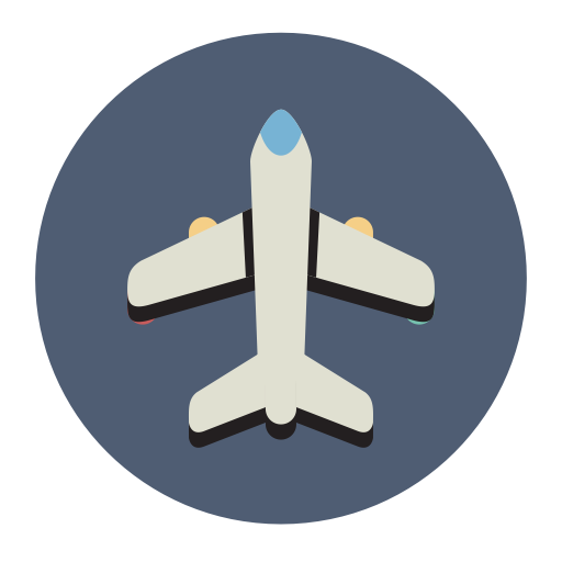 Aircraft svg vector icon