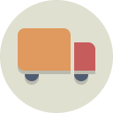 delivery, shipping, transportation, truck svg vector icon