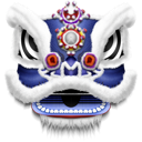 dragon, mask icon