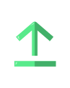 download, export, import, install, upload svg vector icon