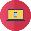 notebook, responsive icon
