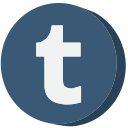 digital marketing, media, network, social, social media, tumblr, web svg vector icon