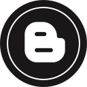 blogger, logo, media, social svg vector icon
