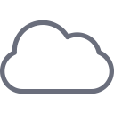 cloud, cloudy, server, sky, weather svg vector icon