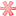 asterisk,red icon